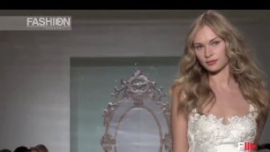 '\"REEM ACRA\" Spring 2015 Bridal Collection New York by Fashion Channel'