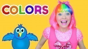 'Learn Colors with Surprise Hair Colors | Color Song for Kids, Baby and Toddlers at Beauty Salon'