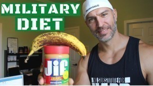 'Military Diet Lose 10lbs in 3 Days Explained'