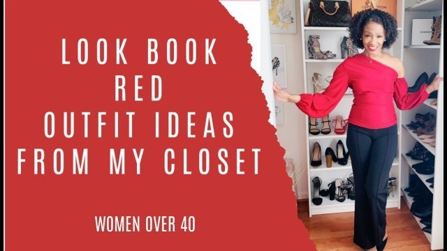 'HOW TO MAKE SHEIN LOOK CLASSY & EXPENSIVE | FASHION OVER 50 | STYLE TIPS WOMEN OVER 50 | RED OUTFITS'