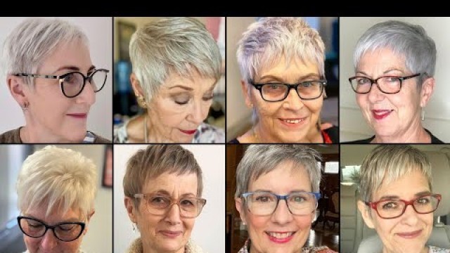 '45 Youthful Short Pixie| HairCuts And| Hairstyles Ideas| for Women Over 50-60-70'