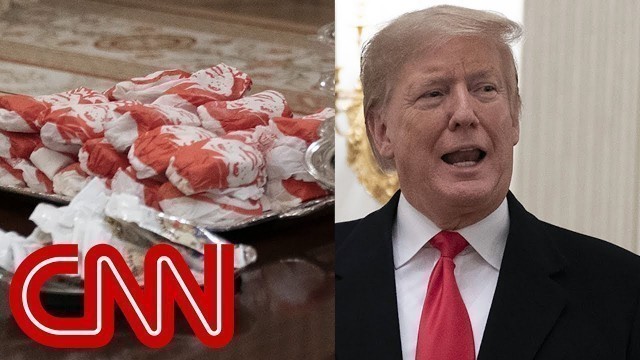 'Trump caters fast-food feast for Clemson Tigers'