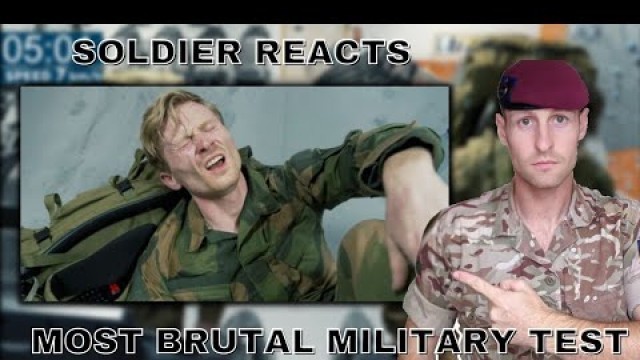 'Most brutal Military test Ever - I tried to join the Norwegian LRRP SQN (British Soldier Reacts)'