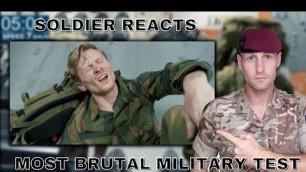 'Most brutal Military test Ever - I tried to join the Norwegian LRRP SQN (British Soldier Reacts)'