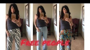 'Free People Pants/Jeans Try On | Fashion Over 50'