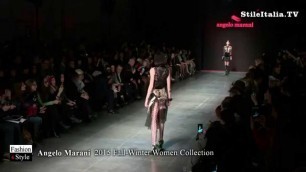 '\"Italian Fashion\" - \"Angelo Marani\" - \"2015 Fall Winter\" -  \"Women Collection\"'