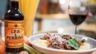 'Lea & Perrins SORTED food - How to make the Italian classic Spaghetti Bolognese'