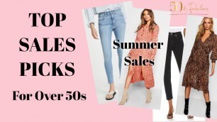 'Top Summer Sales Picks For Over 50s │Fashion Over 50'