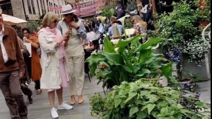 'Stylish And Fashionable  Images Of Clothes After 50 , 60 , 70 . Summer London .'