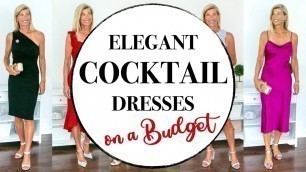 'Classy Cocktail Dress | Cocktail Party Dress Ideas that Look Expensive | Women over 50'