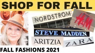 'SHOP WITH ME FOR FALL FASHION STYLING TRENDS 2021'