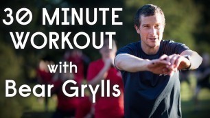 'Bear Grylls Live Be Military Fit Workout | 24/07/20'