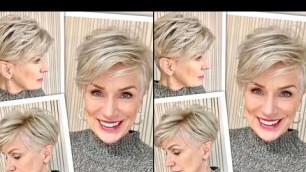 '40 Charming Pixie HairCuts For Women Over 50-60 Stunning Look || BobPixie Hairstyles'