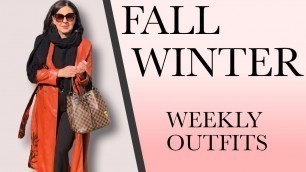 'FALL & WINTER Weekly Outfits 2020/2021 - Fashion Over 50'