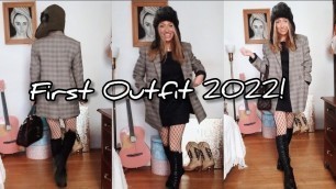 'First outfit of 2022! | Fashion & Style Over 50  | Stung by Samantha'