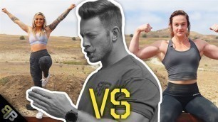 'Gymnast vs Bodybuilder Military Obstacle Course CHALLENGE'