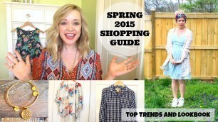 'Spring Fashion Trends 2015! \'Must-haves\' and lookbook!'