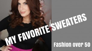 'FAVORITE SWEATERS FASHION OVER 50'