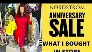 'WHAT I BOUGHT IN STORE/NORDSTROM ANNIVERSARY SALE 2022/FASHION OVER 50'