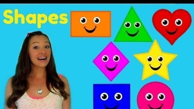 'Shapes Song - Learn Shapes for Children, Toddlers and Babies'