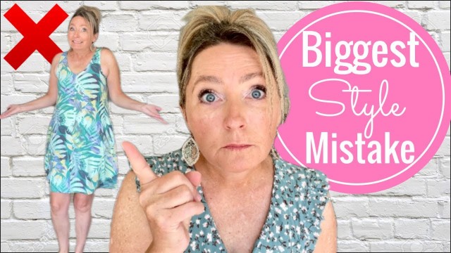 'The #1 FASHION MISTAKE Making YOU Look OLDER Over 50'