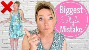 'The #1 FASHION MISTAKE Making YOU Look OLDER Over 50'