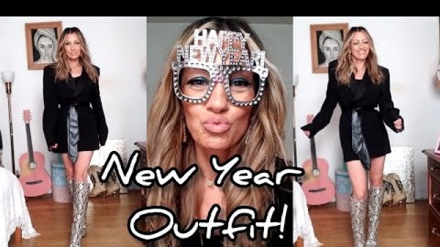 'New Years Eve Outfit  2022!! | Zara boots | Fashion Over 50'