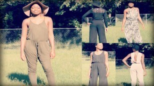 'Jumpsuit Lookbook | H&M, Thrift Store, Wet Seal | Fashion Lookbook 2015'