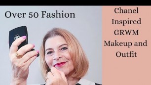 'Fashion over 50| Chanel inspired GRWM| Featuring LilySilk'