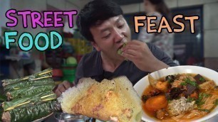 'Traditional Vietnam Street Food FEAST in Saigon: SIXTEEN DESSERTS!'