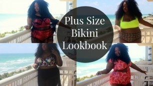 'Plus Size Bikini Lookbook |Plus Size Fashion|'