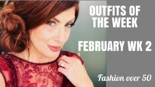 'OUTFITS OF THE WEEK FEBRUARY VALENTINES/Fashion over 50'