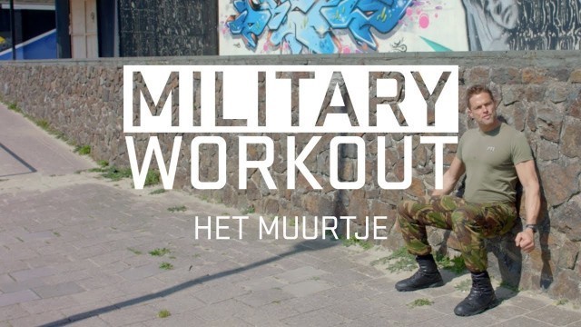 'Urban training met een muurtje | Trainen als een militair | Military Workout #5'