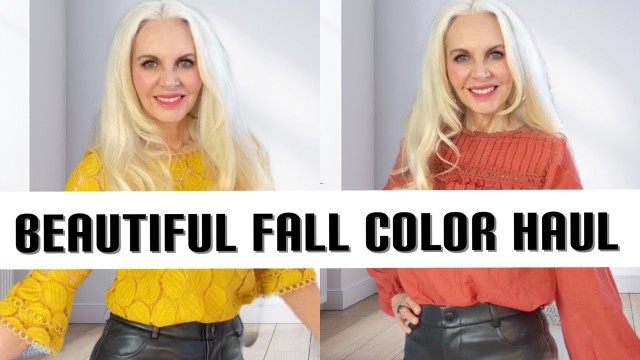 'Fall Haul Capsule Styles For Over 60#fashionover50 #fashionover60#fashionhauls'