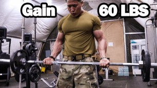 'How Much Muscle You Can Gain Naturally In The Military'