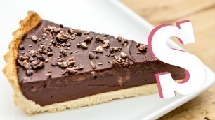 'Classic Chocolate Tart Recipe | SORTEDfood'