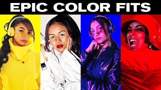 'Color Matching Streetwear Looks to Beats by Dr. Dre! ~ NAYVA Ep #31 ~ FASHION & BEAUTY'