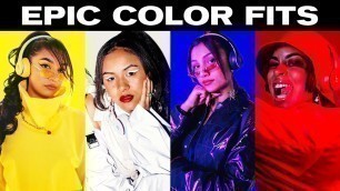 'Color Matching Streetwear Looks to Beats by Dr. Dre! ~ NAYVA Ep #31 ~ FASHION & BEAUTY'