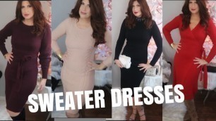 'SWEATER DRESSES FASHION OVER 50'