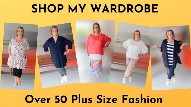 'Over 50 Plus Size Fashion: Shop My Wardrobe Outfits Summer 2021'