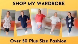 'Over 50 Plus Size Fashion: Shop My Wardrobe Outfits Summer 2021'