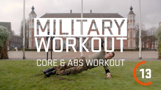 'Core & abs | trainen als een militair | Military Workout #12'