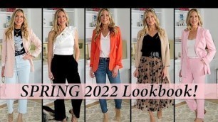 'Spring Outfit Ideas for Women Over 50! Spring LOOKBOOK 2022!'