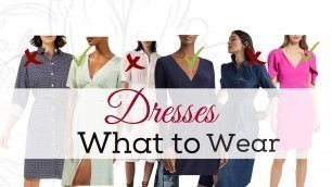 'Style Over 50 | Best Dress for Your Body Shape | What to Wear, What Not to Wear'