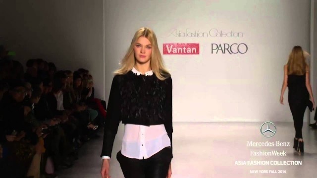 '\"ASIA FASHION COLLECTION\" New York Fashion Week Fall Winter 2014 2015 by Fashion Channel'