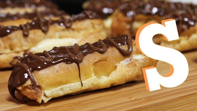 'Chocolate Eclairs Recipe - SORTED'