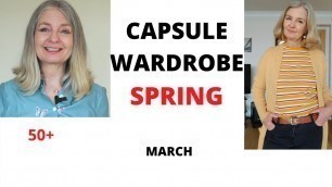 'CAPSULE WARDROBE SPRING 2021 FOR OVER 50s ~  My Over 50 Fashion Life'