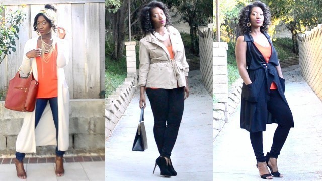 'HOW TO STYLE A CAMI THREE WAYS  | AUTUMN LOOKBOOK 2015'