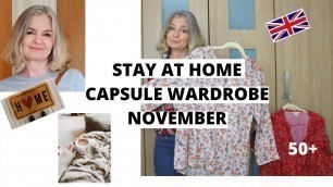 'CAPSULE WARDROBE FOR STAY AT HOME November Fashion over 50 ~ FALL  AUTUMN | My Over 50 Fashion Life'