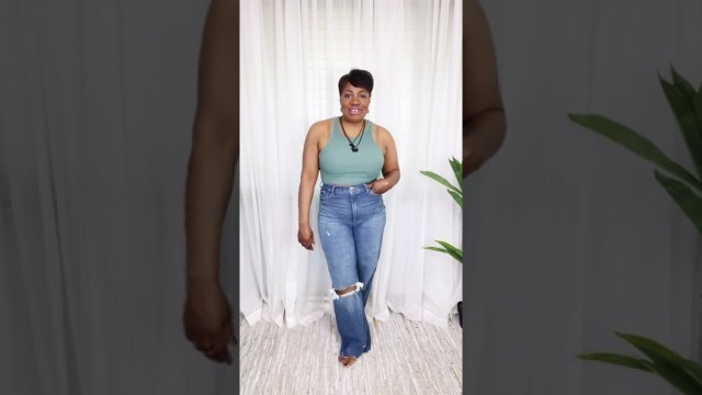 'GRWM Color Block #fashionover50 #dailyshorts #express'